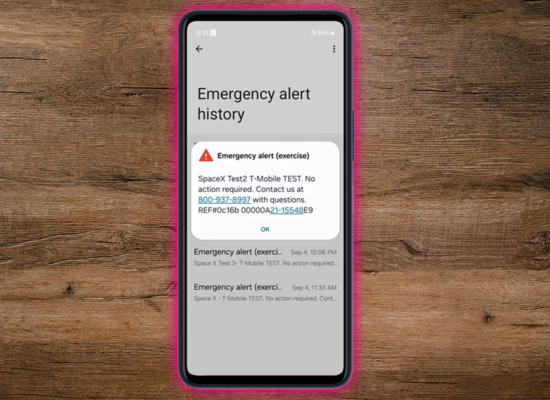 T-Mobile experiments Wireless Emergency Alert via Starlink